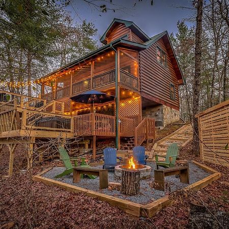 Golden Eagle Ga Cabin - Hot Tub, Firepit & Fast Wifi Blue Ridge Dış mekan fotoğraf