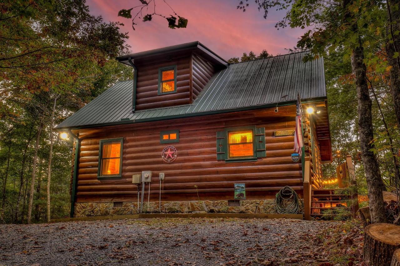 Golden Eagle Ga Cabin - Hot Tub, Firepit & Fast Wifi Blue Ridge Dış mekan fotoğraf