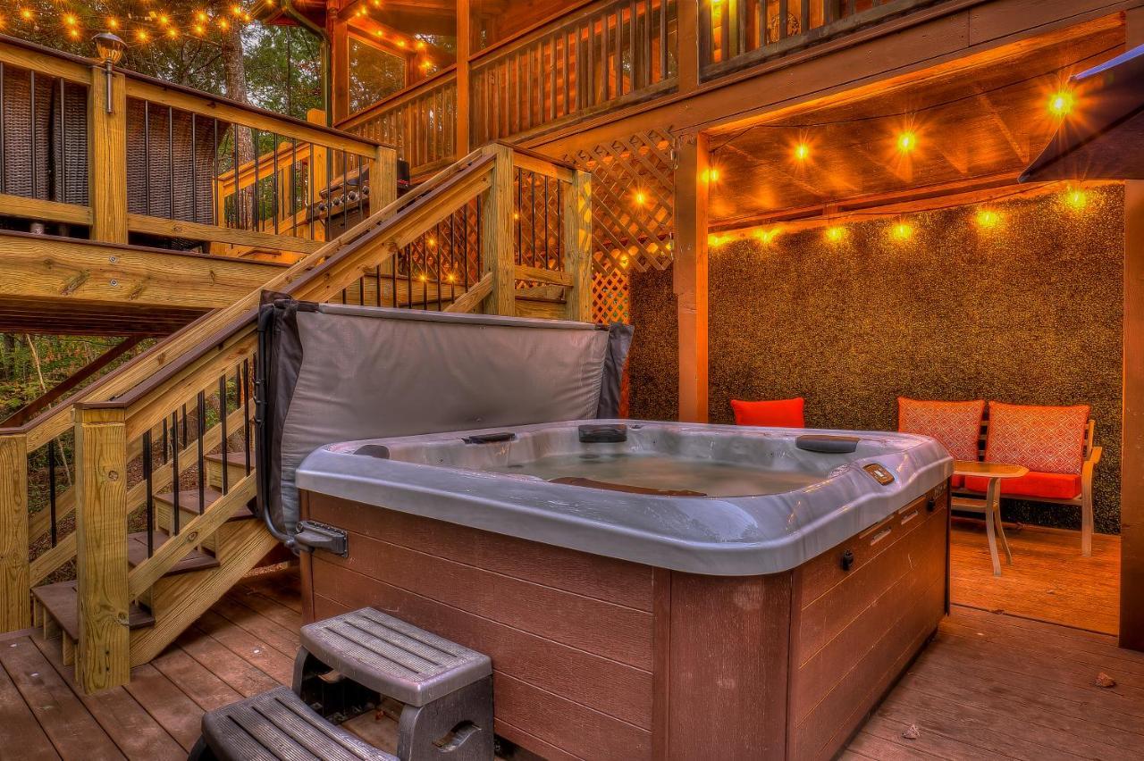 Golden Eagle Ga Cabin - Hot Tub, Firepit & Fast Wifi Blue Ridge Dış mekan fotoğraf