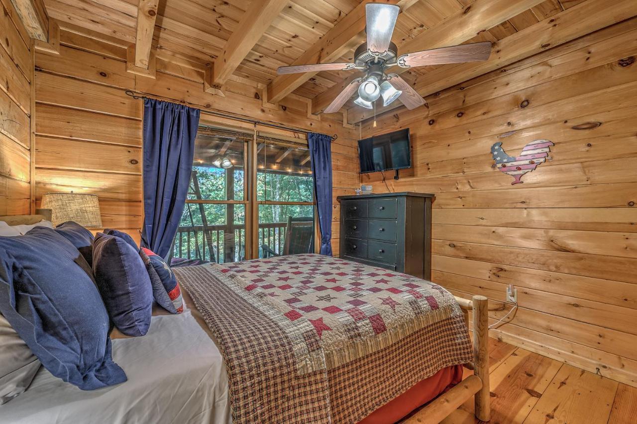 Golden Eagle Ga Cabin - Hot Tub, Firepit & Fast Wifi Blue Ridge Dış mekan fotoğraf