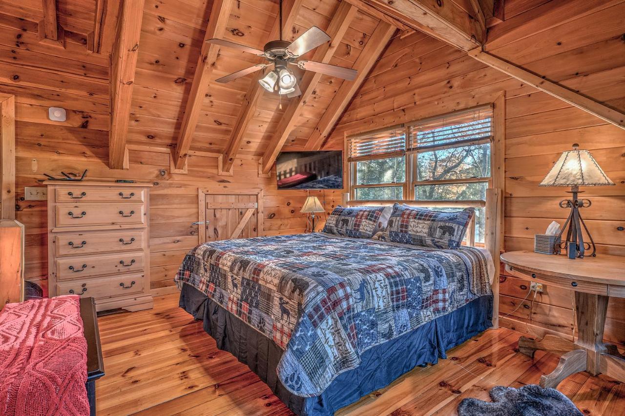 Golden Eagle Ga Cabin - Hot Tub, Firepit & Fast Wifi Blue Ridge Dış mekan fotoğraf